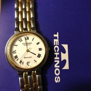 ❤️ Authentic TECHNOS Lady’s 2-Tone Watch